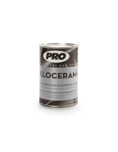 Dažai STIKLOCERAMIC PRO ypač intensyviai plaunami, 1 klasė, matiniai, balti, 0.9L Dažai STIKLOCERAMIC PRO ypač intensyviai plaunami, 1 klasė, matiniai, balti, 0.9L