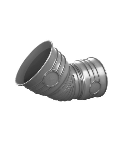 Alkūnė pralaidai PP 250mm 45* Alkūnė pralaidai PP 250mm 45*