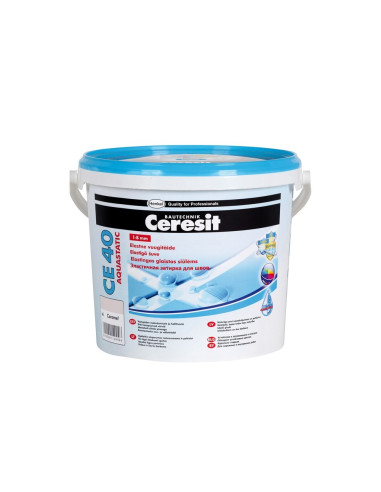 Elastingas glaistas siūlėms CE40 Aquastatic Ceresit 2kg, spalva Kakava 52 Elastingas glaistas siūlėms CE40 Aquastatic Ceresit 2kg, spalva Kakava 52