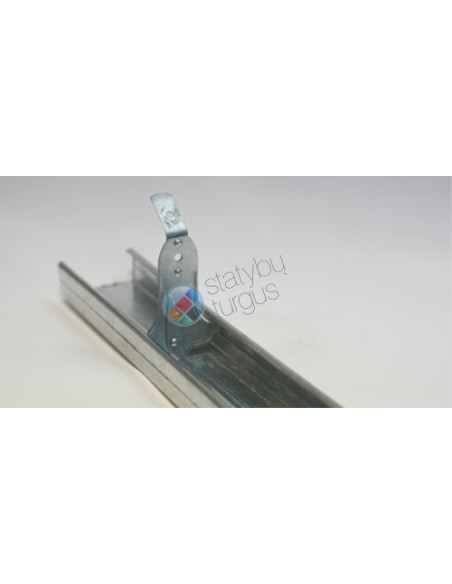 Elementas CD-05, pakaba su fiksatoriumi CD profiliui, Knauf