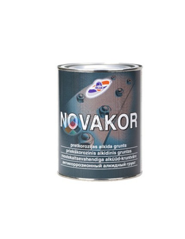 Antikorozinis gruntas NOVAKOR 2.7L Pilka