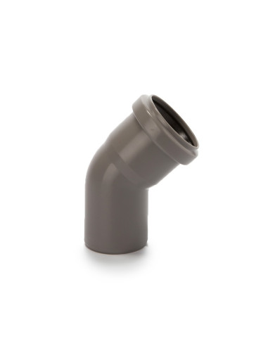Alkūnė vidaus kanalizacijos PVC 50mm / 45* Alkūnė vidaus kanalizacijos PVC 50mm / 45*