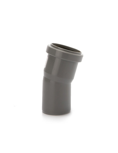 Alkūnė vidaus kanalizacijos PVC 50mm / 15* Alkūnė vidaus kanalizacijos PVC 50mm / 15*