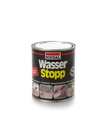 Hermetikas - armuota mastika WASSER STOP Soudal, 750g Hermetikas - armuota mastika WASSER STOP Soudal, 750g