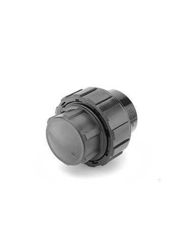Aklė PE vandentiekio vamzdžio 50mm PP užveržiama Aklė PE vandentiekio vamzdžio 50mm PP užveržiama