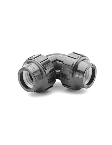 Alkūnė kampas 90* PE vandentiekio vamzdžio 20mm PP užveržiama Alkūnė kampas 90* PE vandentiekio vamzdžio 20mm PP užveržiama