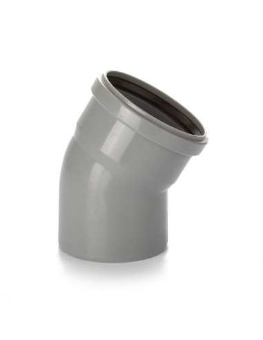 Alkūnė vidaus kanalizacijos PVC 110mm / 30* Alkūnė vidaus kanalizacijos PVC 110mm / 30*