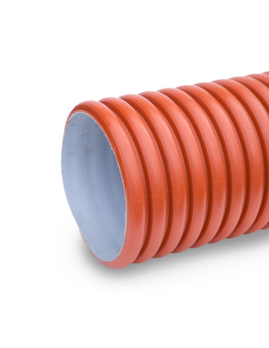 Vamzdis pralaidos PP 600mm, ilgis 6m, be movos Vamzdis pralaidos PP 600mm, ilgis 6m, be movos