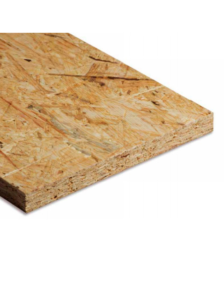 Plokštė OSB-3, storis 22mm, lygiais kraštais. Statybinės medžiagos