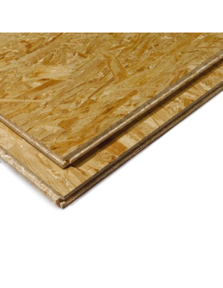 Plokštė OSB-3, storis 12mm, su išdroža TG-4. Statybinės medžiagos