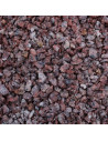 Raudona marga ( taškuota ) granito skalda 10-20mm (maišas 20kg)