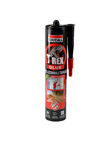 Montažiniai klijai superstiprūs T-REX Glue 380g SOUDAL Montažiniai klijai superstiprūs T-REX Glue 380g SOUDAL