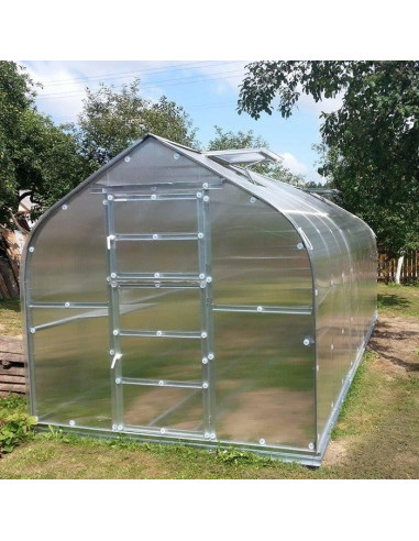 Šiltnamis STANDART KLASIKA 2.5x10m (25m2) su polikarbonatine danga 6mm Šiltnamis STANDART KLASIKA 2.5x10m (25m2) su polikarbonatine danga 6mm
