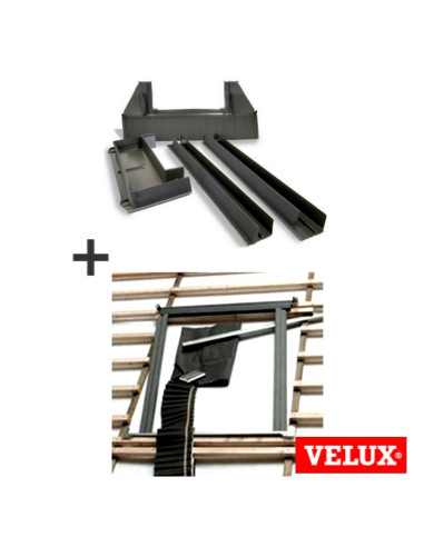 Stogo lango montavimo komplektas EDW2000 VELUX 55x78cm CK02 Stogo lango montavimo komplektas EDW2000 VELUX 55x78cm CK02