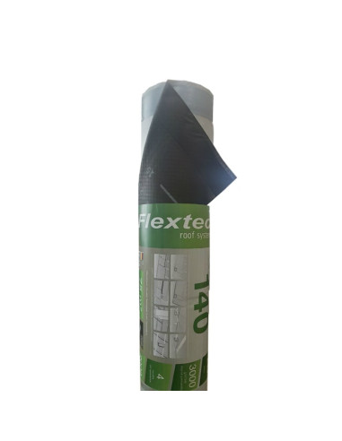 Difuzinė plėvelė Flextec 140 su dviem lipniais kraštais Difuzinė plėvelė Flextec 140 su dviem lipniais kraštais