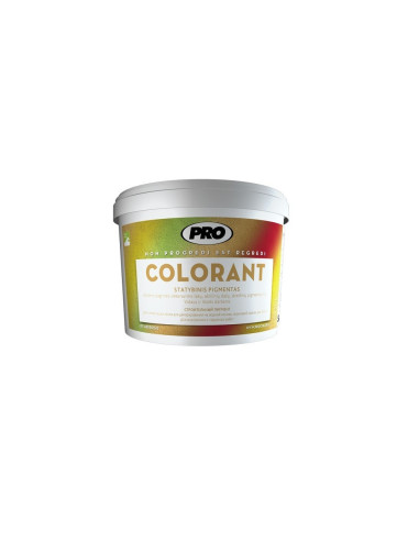 Statybinis pigmentas COLORANT PRO mūro, tinko ir betono mišinių spalvinimui 1.5kg juodas