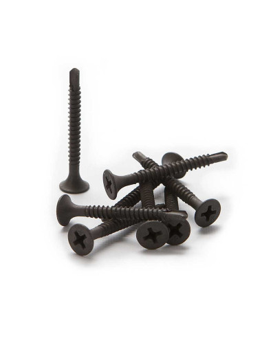 Sraigtas savisriegis gipso kartono plokštei į metalą TB35, 3.5x35mm su grąžteliu, KNAUF