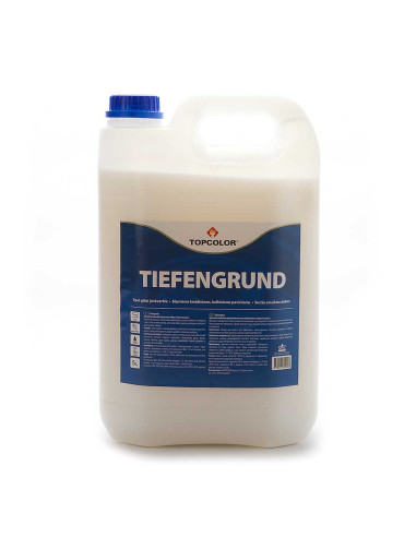 Gruntas ypač gerai įsikverbiantis Tiefengrund Topcolor 5 L Gruntas ypač gerai įsikverbiantis Tiefengrund Topcolor 5 L