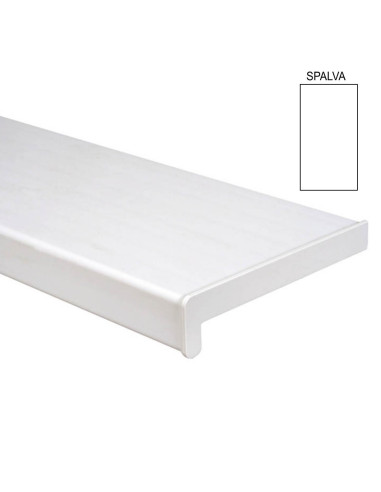 Palangė PVC, plastikinė, plotis 100mm, balta spalva Palangė PVC, plastikinė, plotis 100mm, balta spalva