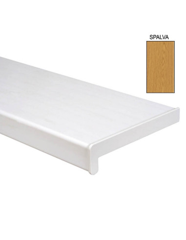 Palangė PVC, plastikinė, plotis 100mm, natūralaus ąžuolo spalva Palangė PVC, plastikinė, plotis 100mm, natūralaus ąžuolo spalva