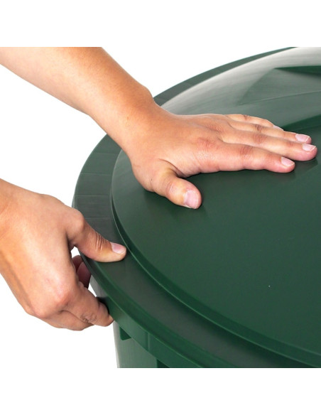 Statinė su dangčiu 210L su pajungimo komplektu