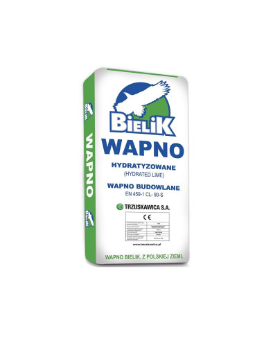 Gesintos kalkės 25kg WAPNO BIELIK Gesintos kalkės 25kg WAPNO BIELIK