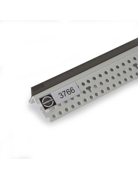 PVC profilis G/K kraštams, užbaigimo detalė 12,5 J, ilgis 3.0m