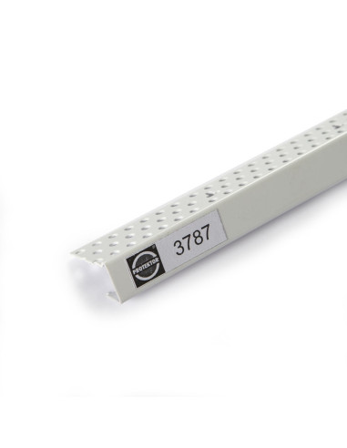 PVC apsauginis užbaigimo profilis 3787 skirtas 12,5mm GKP krašto apdailai 3.05m