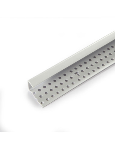 PVC apsauginis užbaigimo profilis 3787 skirtas 12,5mm GKP krašto apdailai 3.05m
