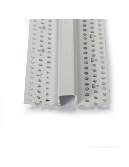 PVC profilis dekoratyviniams grioveliams formuoti