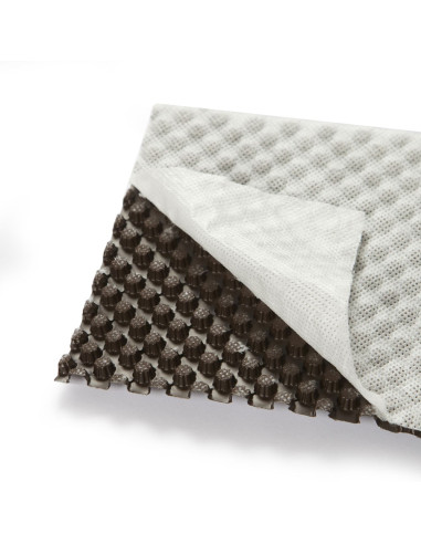 Drenažinė membrana su geotekstile DELTA MS DRAIN, plotis 2.0m