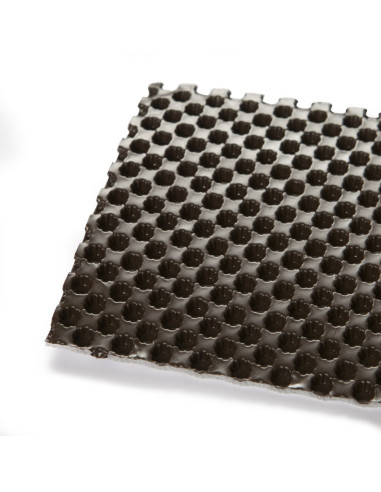 Drenažinė membrana su geotekstile DELTA MS DRAIN, plotis 2.0m