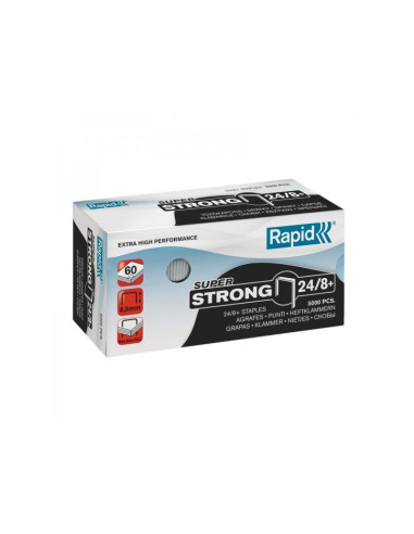 Kabės 24 tipo Superstrong 6mm Rapid Kabės 24 tipo Superstrong 6mm Rapid