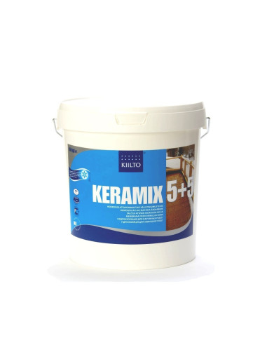 Hidroizoliacija dviejų komponentų Keramix 5+5, 10kg KIILTO Hidroizoliacija dviejų komponentų Keramix 5+5, 10kg KIILTO