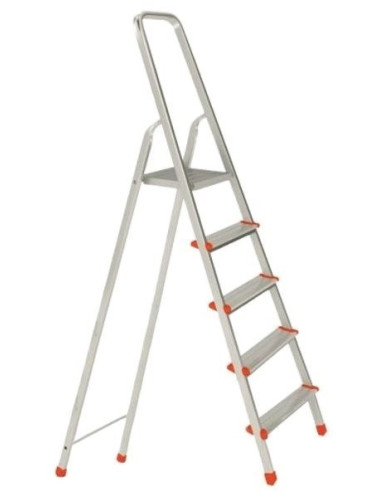 Kopėčios aliuminės, buitinės EUROSTYL, 3 pakopų, 55-125cm Kopėčios aliuminės, buitinės EUROSTYL, 3 pakopų, 55-125cm
