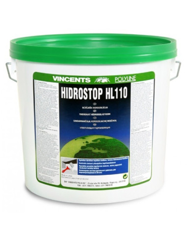 Hidroizoliacinė sistema Hidrostop HL110 5L Hidroizoliacinė sistema Hidrostop HL110 5L