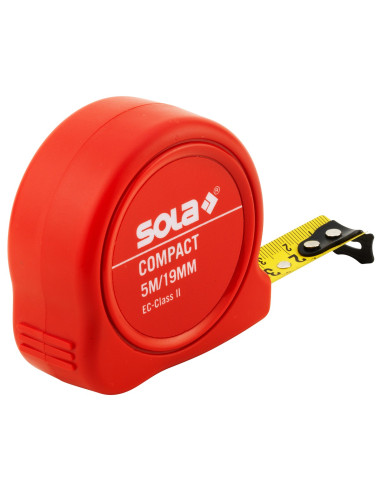 Matavimo ruletė SOLA Compact | 3m, 5m, 8m | Maža ir tiksli. Statybinės medžiagos