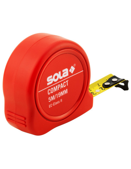 Matavimo ruletė SOLA Compact | 3m, 5m, 8m | Maža ir tiksli. Statybinės medžiagos