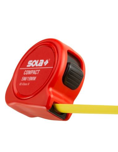 Matavimo ruletė SOLA Compact | 3m, 5m, 8m | Maža ir tiksli. Statybinės medžiagos