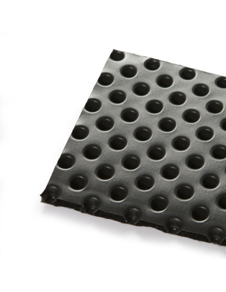 Drenažinė membrana su geotekstile DELTA EQ DRAIN 250kN, plotis 2.4m (30m2)
