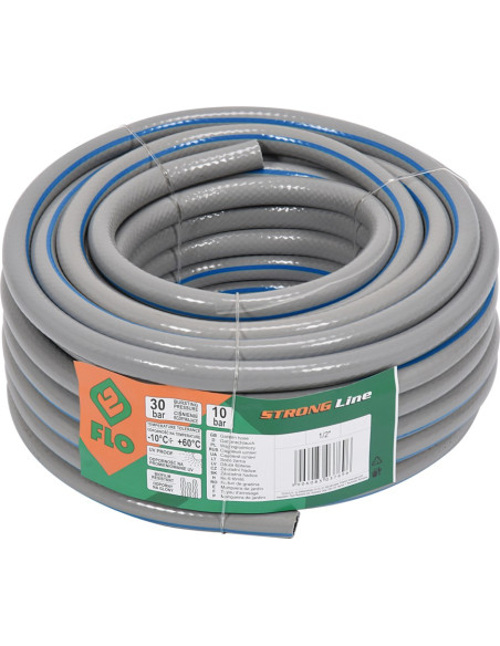 Laistymo žarna pilka Strong Line neužsilenkianti