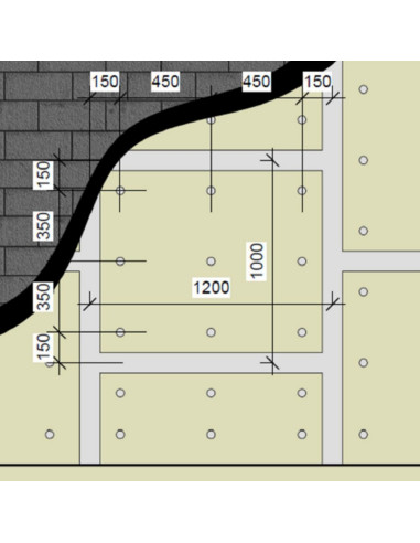 Garso akustinė izoliacinė plokštė SW-10, kompozitas GKP+Guma, 1200x1000mm