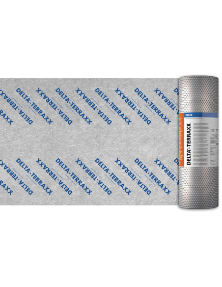 Drenažinė membrana su geotekstile DELTA TERRAXX 400kN. Statybinės medžiagos . Statybinės medžiagos