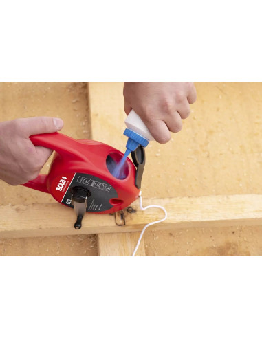 SOLA CPR 230g raudoni milteliai kreidinei virvutei. Aukštos koncentracijos pigmentas, ryškus žymėjimas ir patogus dozavimas. Pat