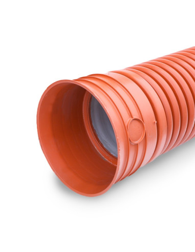 Vamzdis pralaidos PP 500mm, ilgis 6m, su mova Vamzdis pralaidos PP 500mm, ilgis 6m, su mova