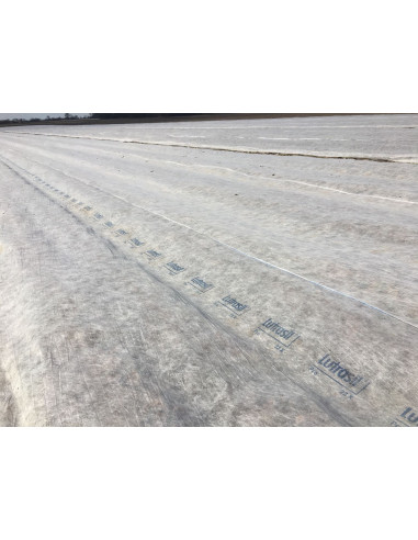 Profesionali agro plėvelė, balta, plotis 6.40m, storis 23g, Lutrasil PRO. Statybinės medžiagos