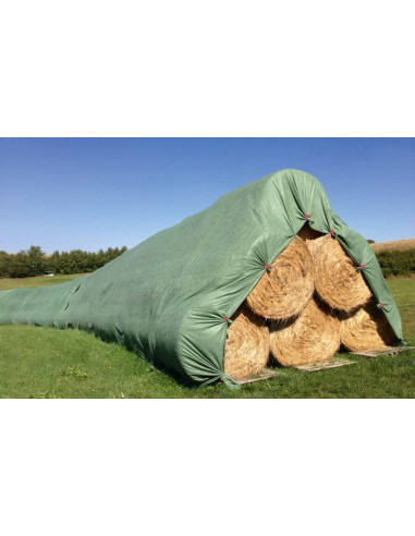 Apsauginė danga šienui ir šiaudams BALE COVER | 9,8x25 m