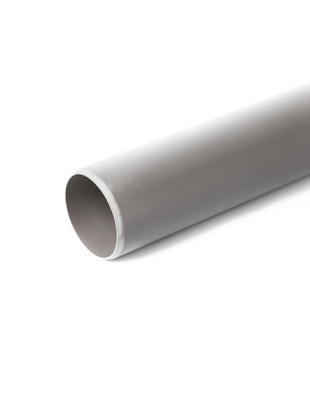 Vamzdis vidaus kanalizacijos PVC 50mm, ilgis 0.25m