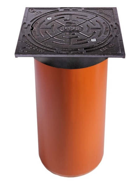 Ketaus dangtis 315 mm su teleskopu (1.5t) | Statybų Turgus