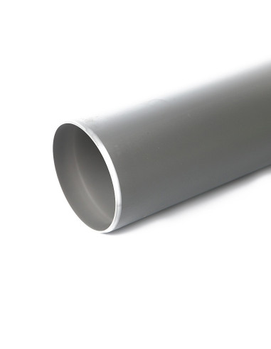 Vamzdis vidaus kanalizacijos PVC 110mm, ilgis 0.5m